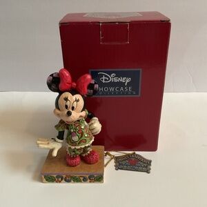 Jim Shore Disney Traditions "Comfort And Joy" Minnie Mouse #4057936 w Box Enesco